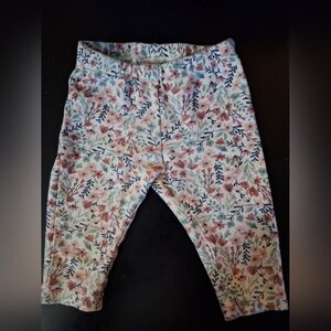 Carters Floral Leggings 6M